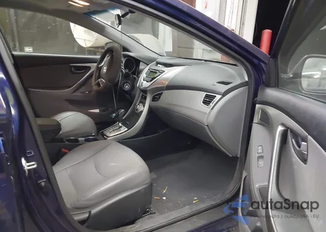 2012 Hyundai Elantra Limited из США, поврежденный, VIN 5NPDH4AE6CH151475